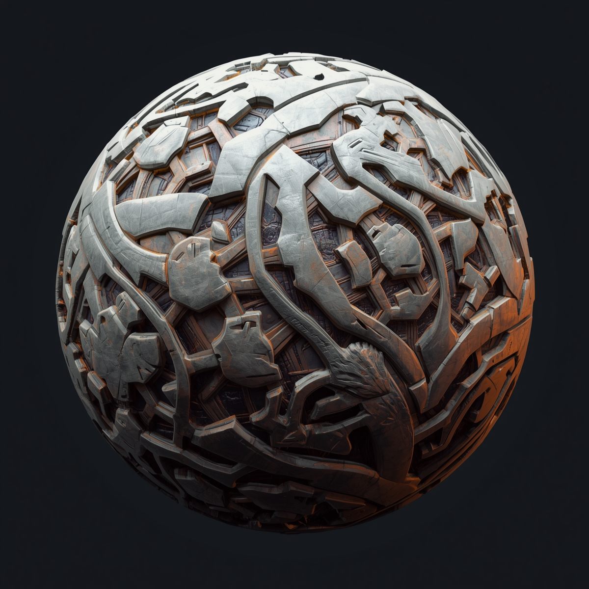 3D modeling project showcase by Anklebloomgreen student